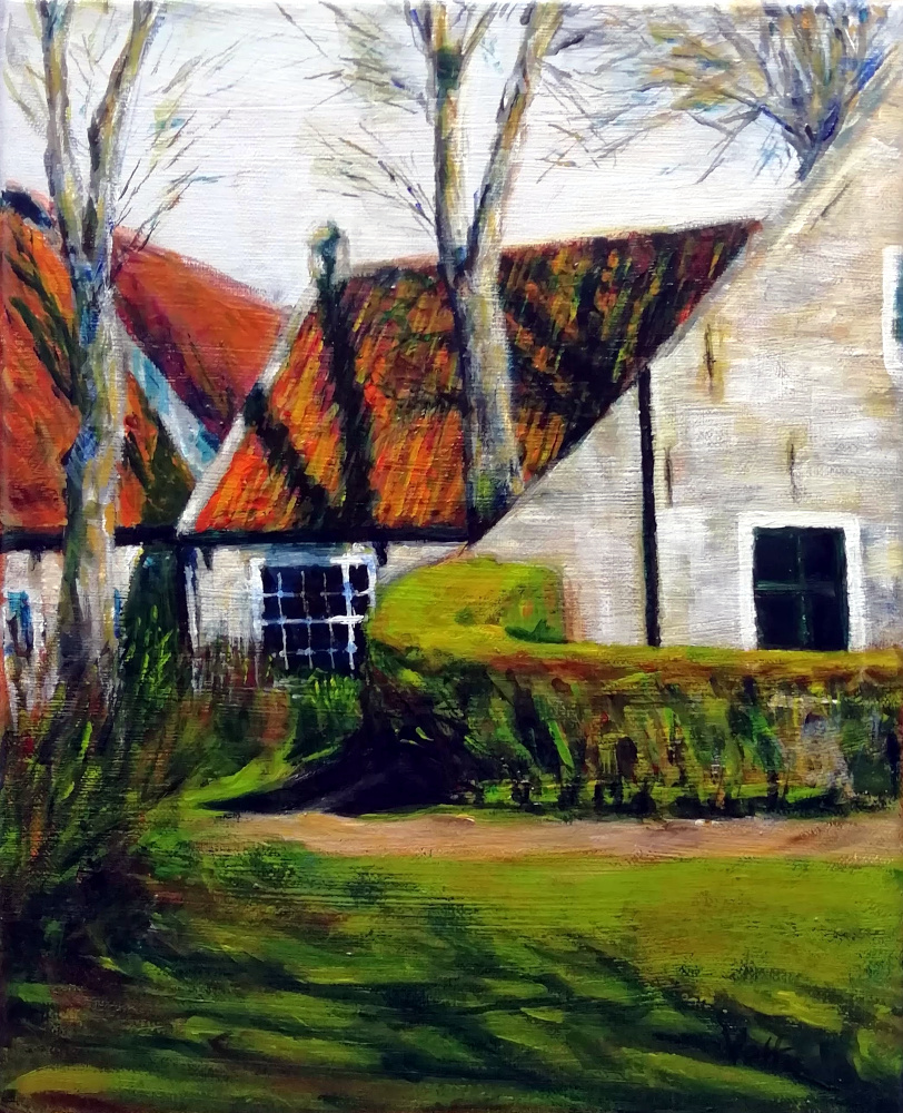 painting Hollum. Spring. by Valta